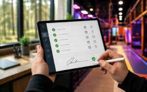 registre conformité parc loisirs horodatage signature numérique