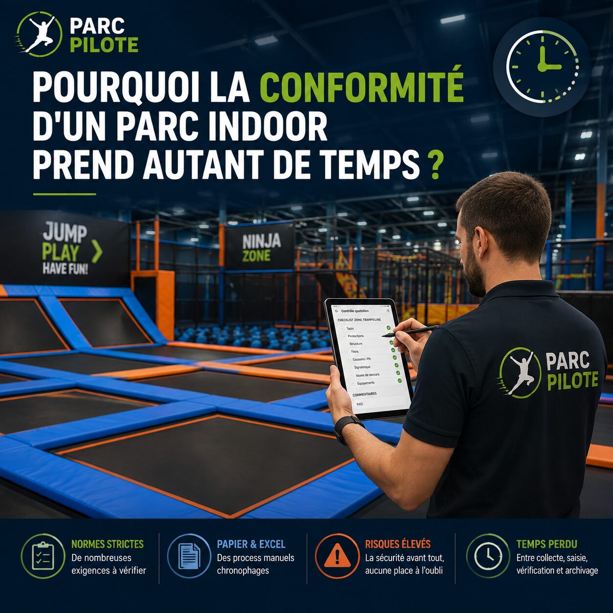 Pourquoi la conformité d'un parc indoor prend autant de temps ?
